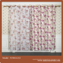 Contemporary curtains best selling luxury Printed blackout drapes for living room